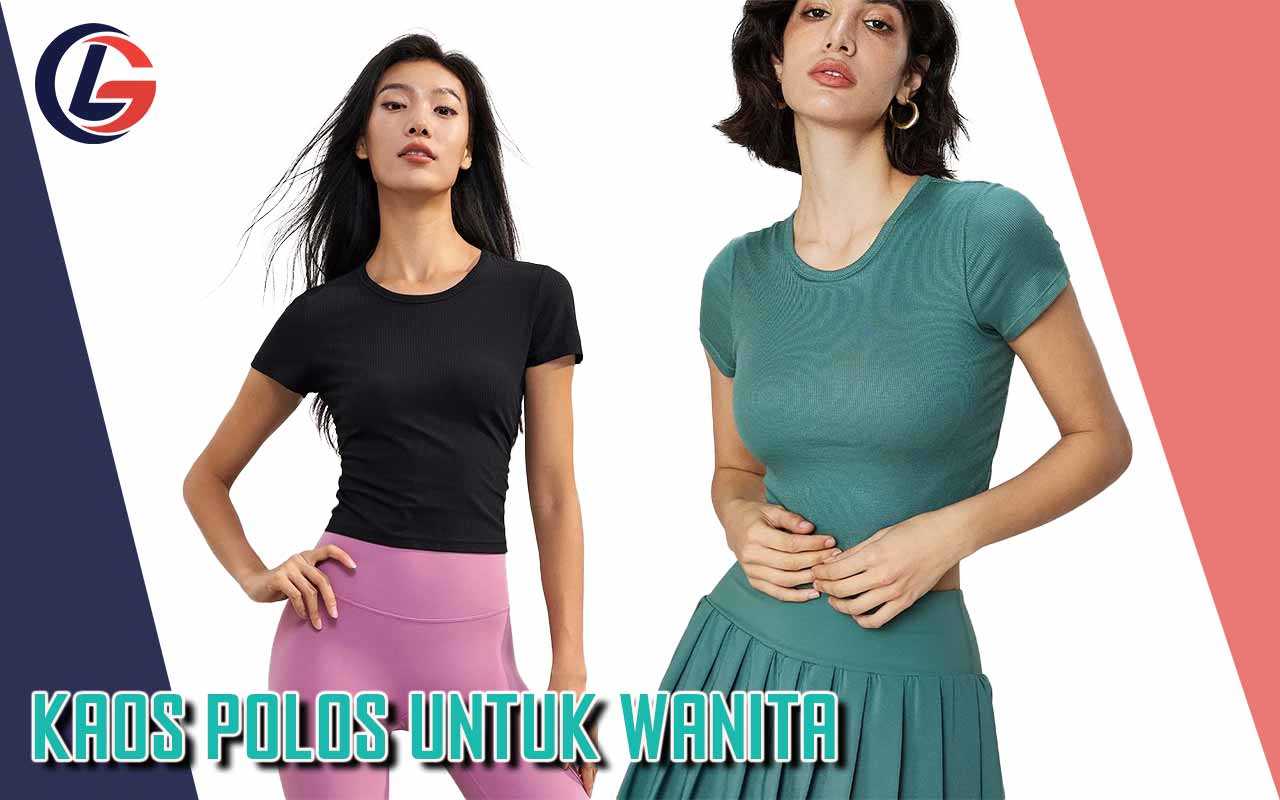 Kaos Polos untuk Wanita
